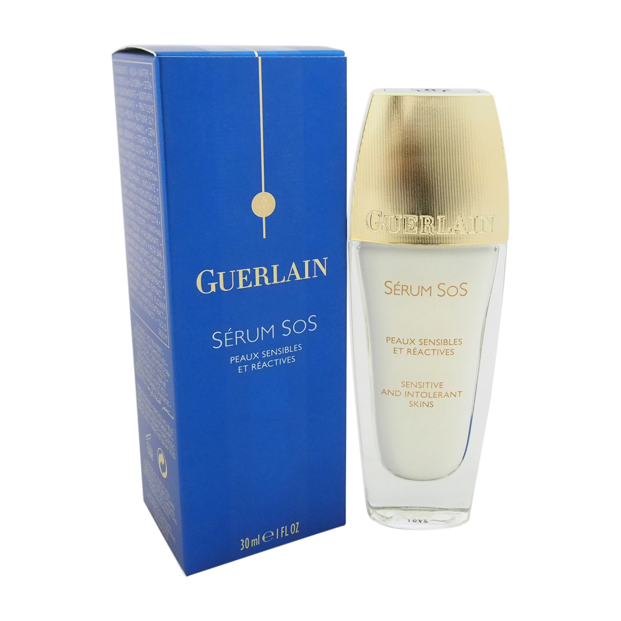 Guerlain Sos Serum For Sensitive and Intolerant Skin, 1 Oz 4 Pack - Clarisonic Mia1 Facial Sonic Cleansing System, Electric Pink 1 ea